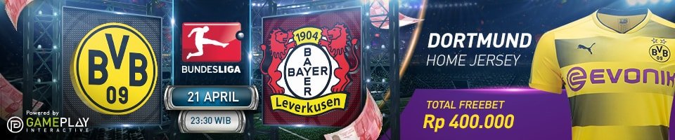 Dortmund vs Leverkusen Bundesliga 21/04/018