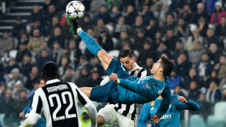 Aksi Ronaldo permalukan Juventus UCL 04/2018