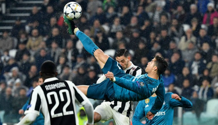 Aksi Ronaldo permalukan Juventus UCL 04/2018