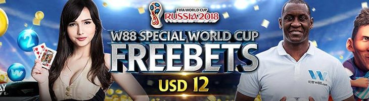 W88 Promotion Freebet World Cup Russia