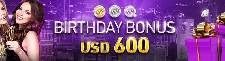 Vip birthday bonus