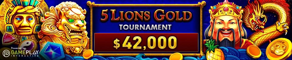 5 Lions Gold Slots Game