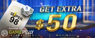 Super 98 baccarat promotion, get extra $50 bonus only for w88 member.